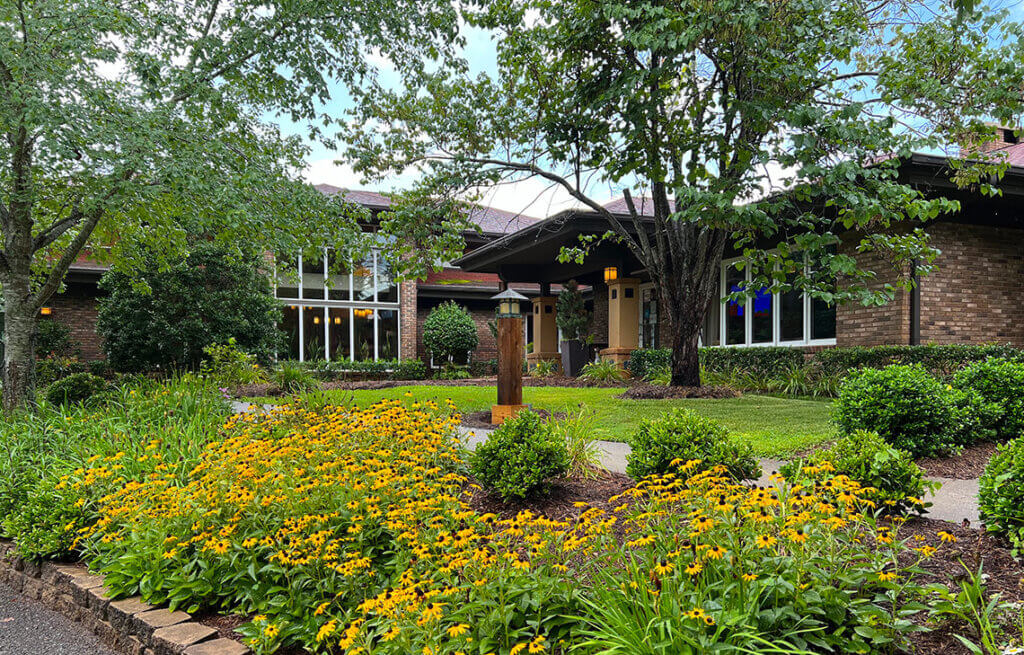 Farm Main House in Bloom