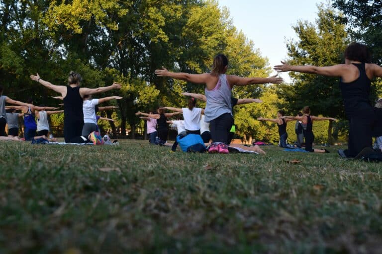 Photo by Rui Dias-Yoga in the Grass